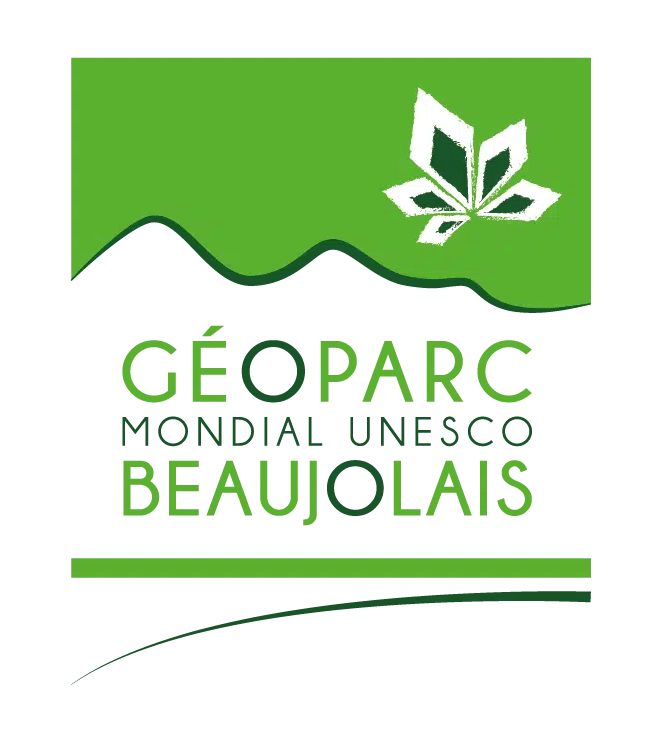 rougevert communication - logo Geoparc Mondial Unesco Beaujolais