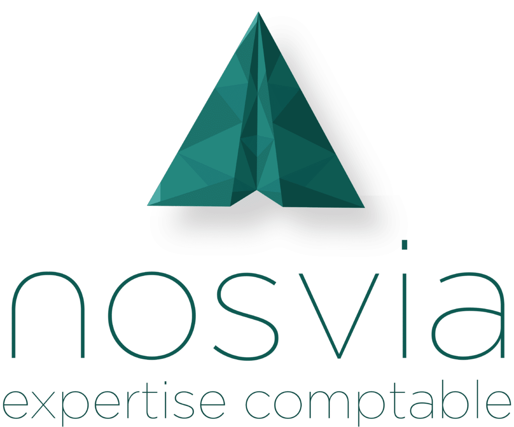 rougevert communication - Logo Nosvia Expertise comptable